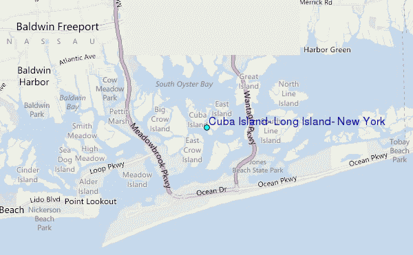Cuba Island Long Island New York Tide Station Location Guide