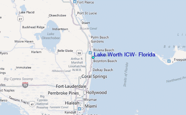 Lake Worth ICW, Florida Tide Station Location Guide pic