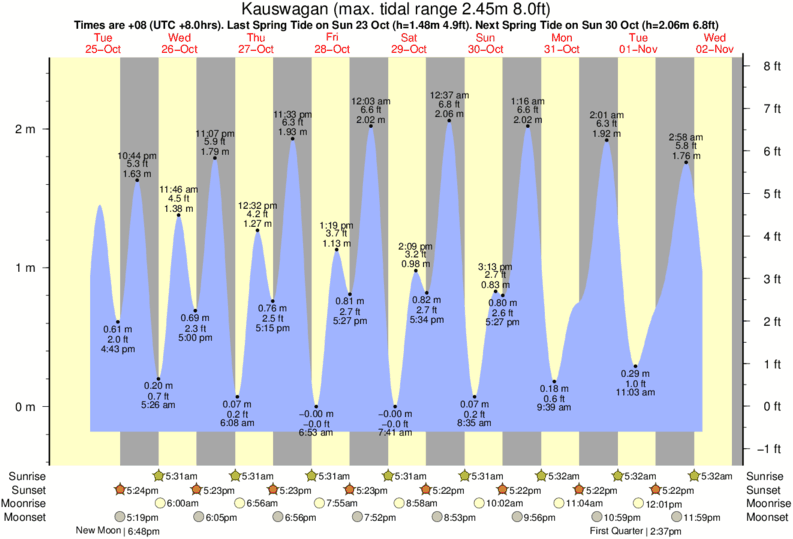 Tide Times and Tide Chart for Kauswagan