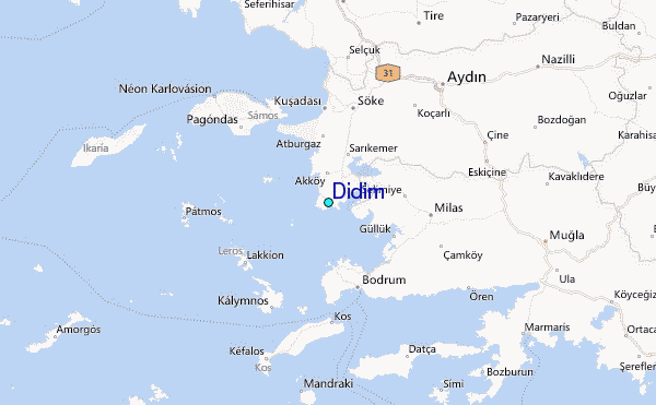 Didim Tide Station Location Guide