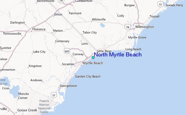 North Myrtle Beach High Tide Chart