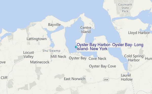 Oyster Bay Ny Map