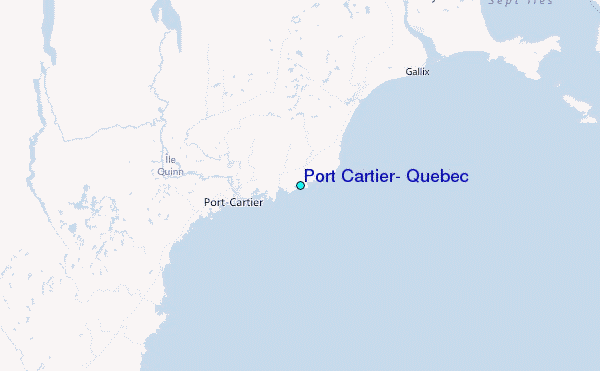Port Cartier, Quebec Tide Station 