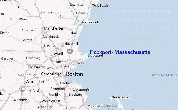 Map Of Rockport Massachusetts