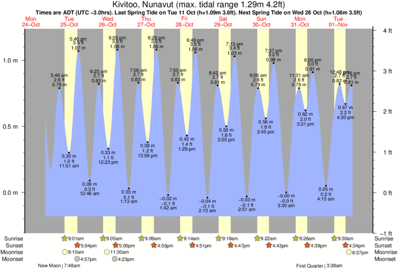 Tide Times and Tide Chart for Kivitoo