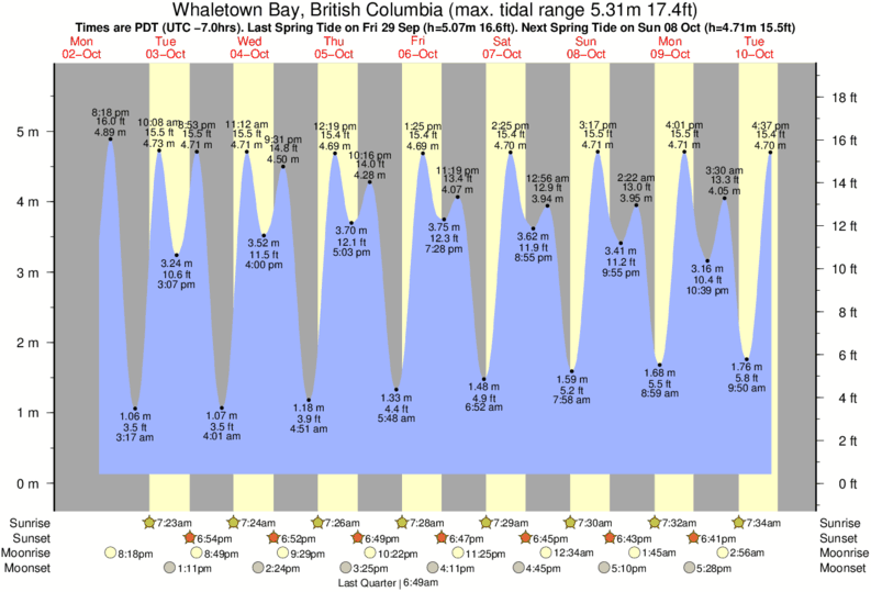 tide-times-and-tide-chart-for-whaletown-bay